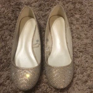 David’s bridal flats. Never worn